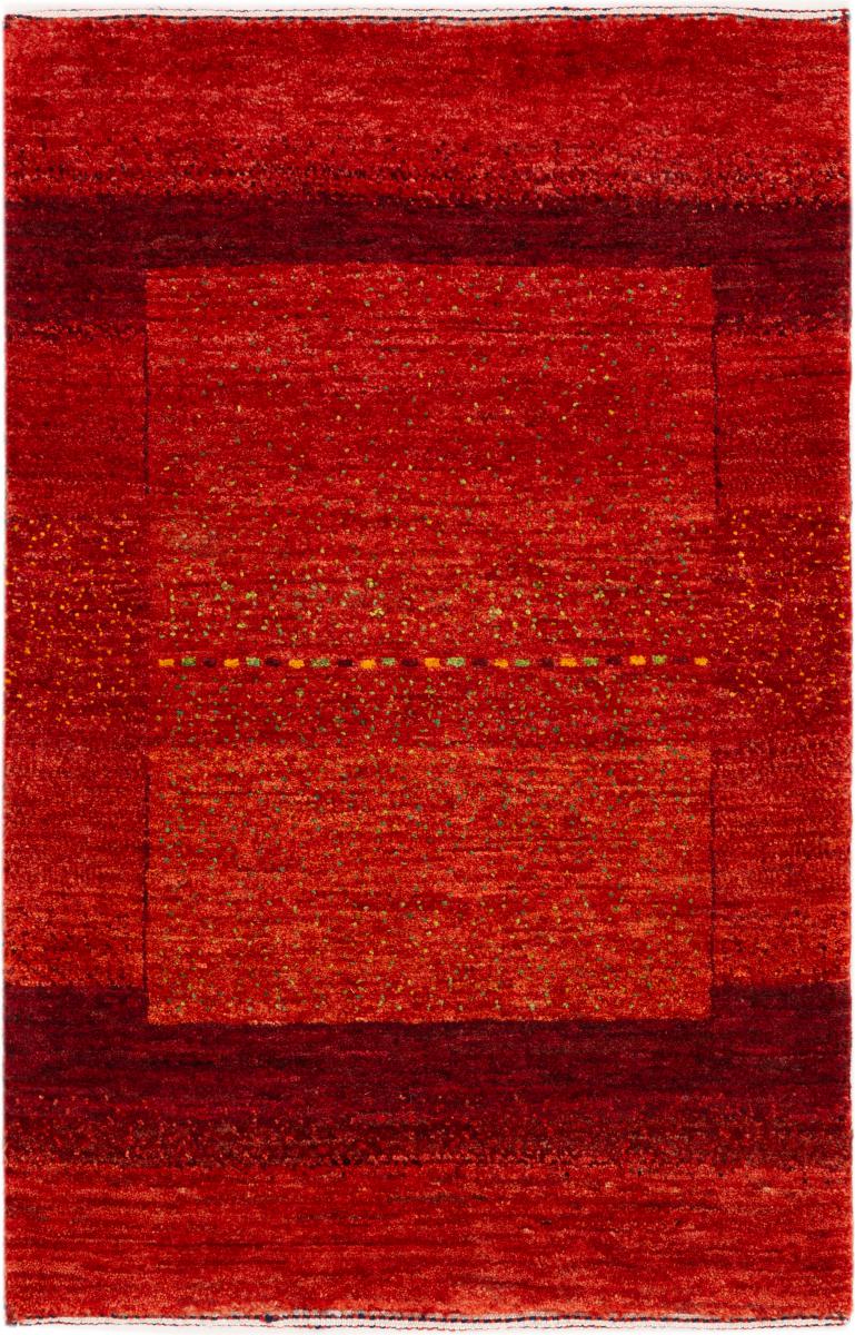 Alfombra persa Persia Gabbeh Loribaft Atash 98x61 98x61, Alfombra persa Anudado a mano