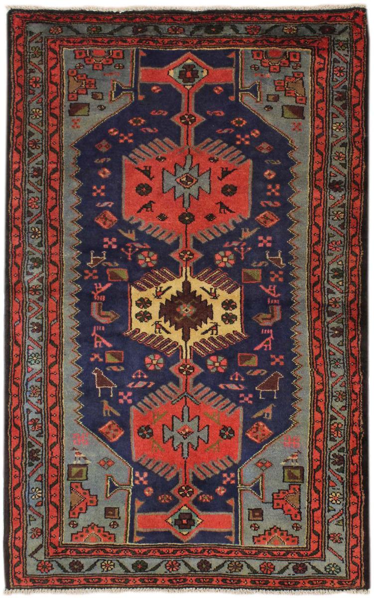 Persisk tæppe Hamadan 155x94 155x94, Persisk tæppe Knyttet i hånden