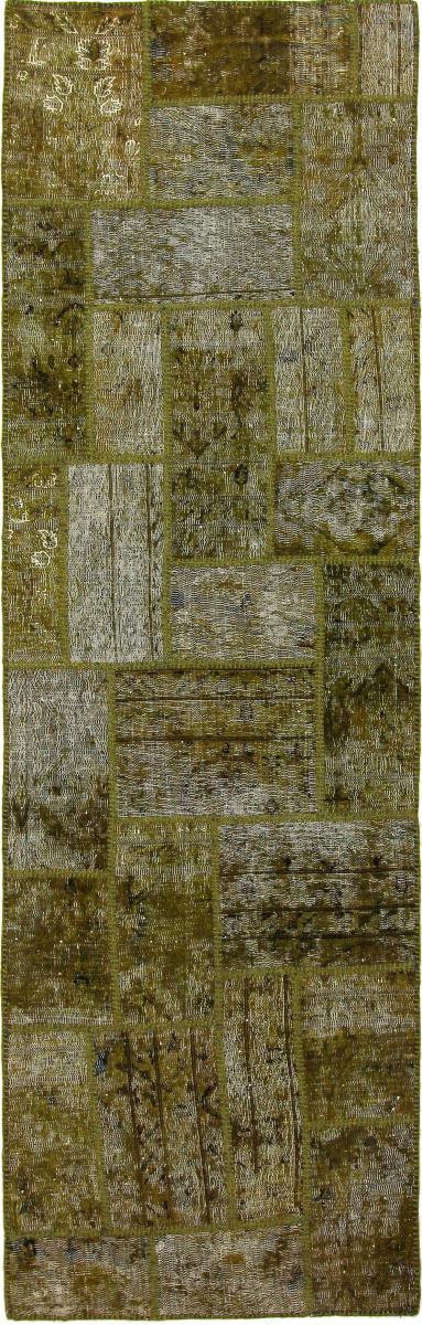 Tappeto persiano Patchwork 258x82 258x82, Tappeto persiano Annodato a mano