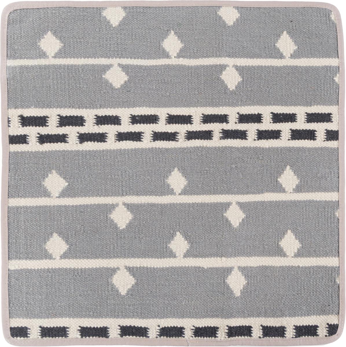 Afghan rug Kilim Afghan Cushion Cover 50x50 50x50, Persian Rug Knotted by hand