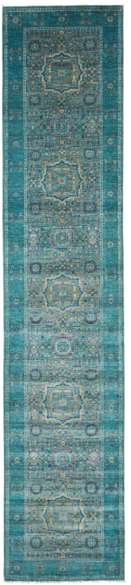 Pákistánský koberec Mamluk 395x83 395x83, Perský koberec Ručně vázaný