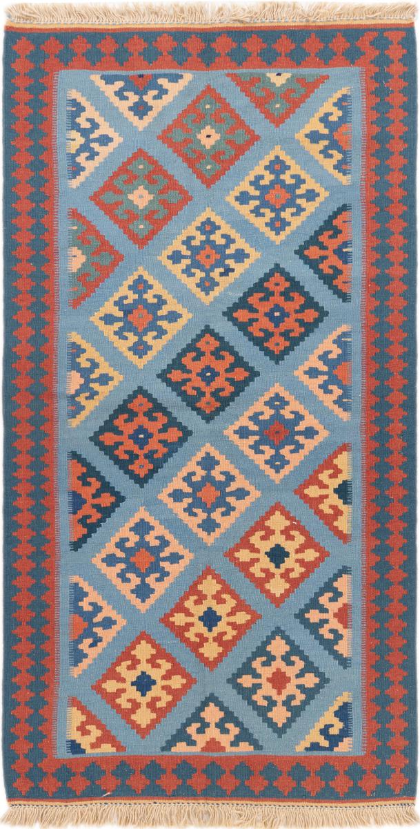 Alfombra persa Kilim Fars 139x73 139x73, Alfombra persa Tejido a mano