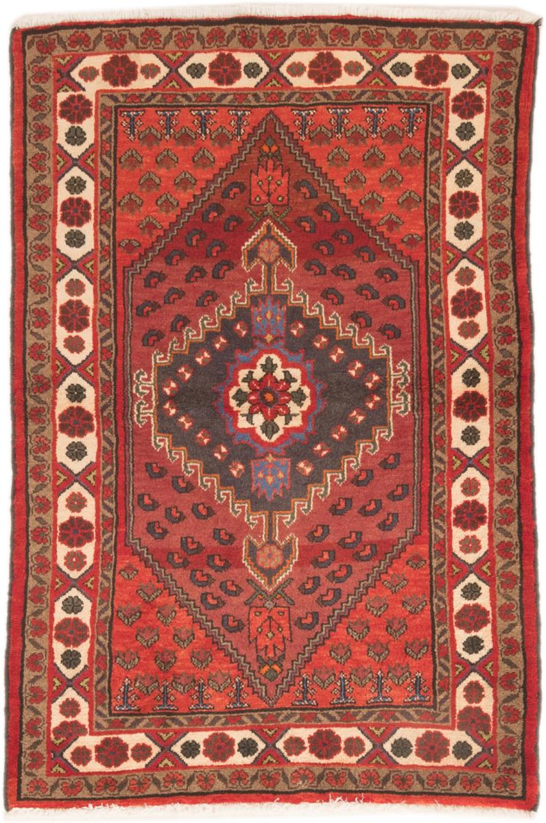 Perserteppich Hamadan 151x101 151x101, Perserteppich Handgeknüpft