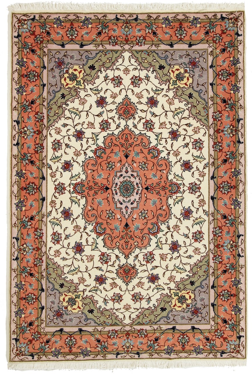 Perzisch tapijt Tabriz 50Raj 152x102 152x102, Perzisch tapijt Handgeknoopte
