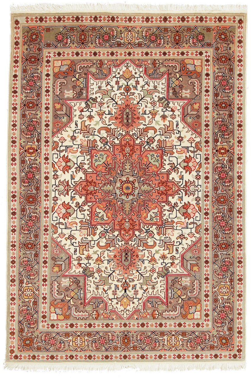 Persian Rug Tabriz 60Raj 150x100 150x100, Persian Rug Knotted by hand