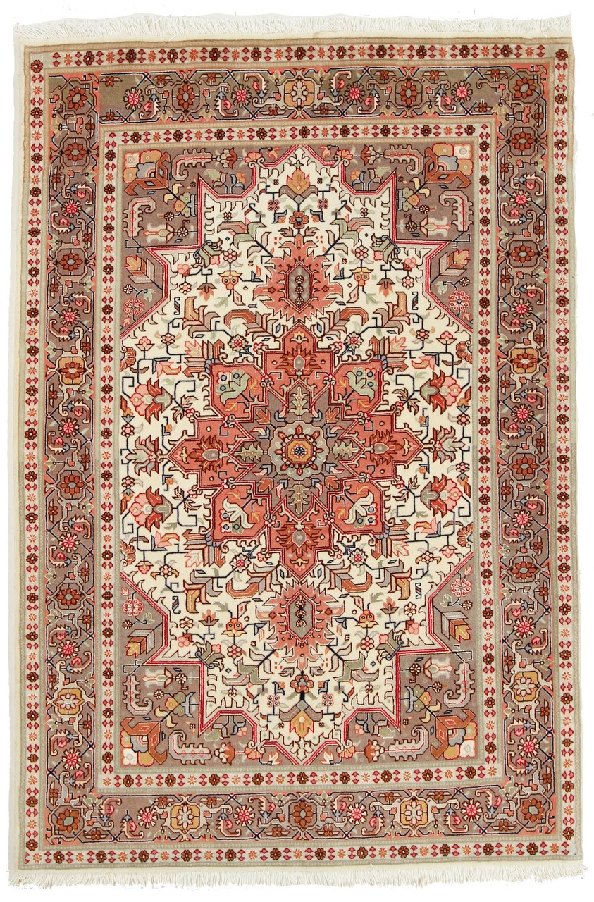 Tappeto persiano Tabriz 50Raj 150x100 150x100, Tappeto persiano Annodato a mano
