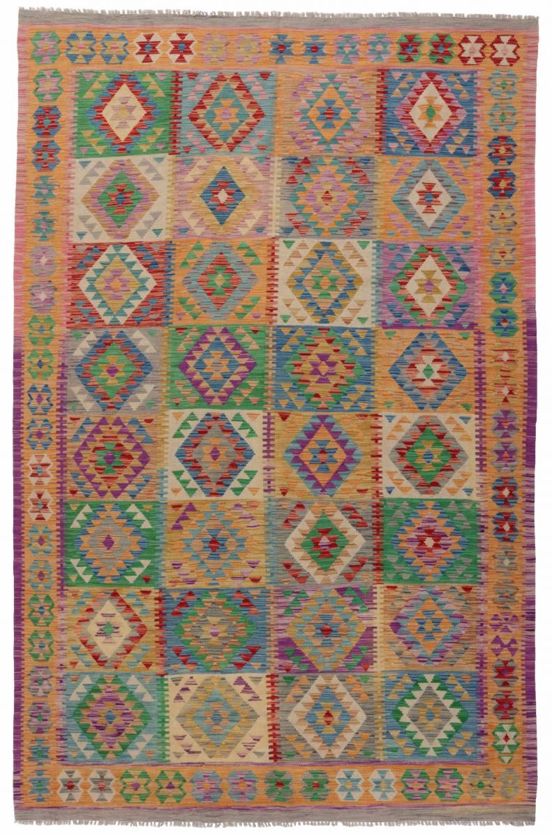 Tapete afegão Kilim Afegão 313x198 313x198, Tapete persa Tecido à mão