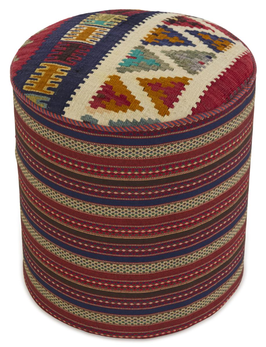 Tappeto persiano Kilim Sitz Hocker 44x46 44x46, Tappeto persiano Annodato a mano