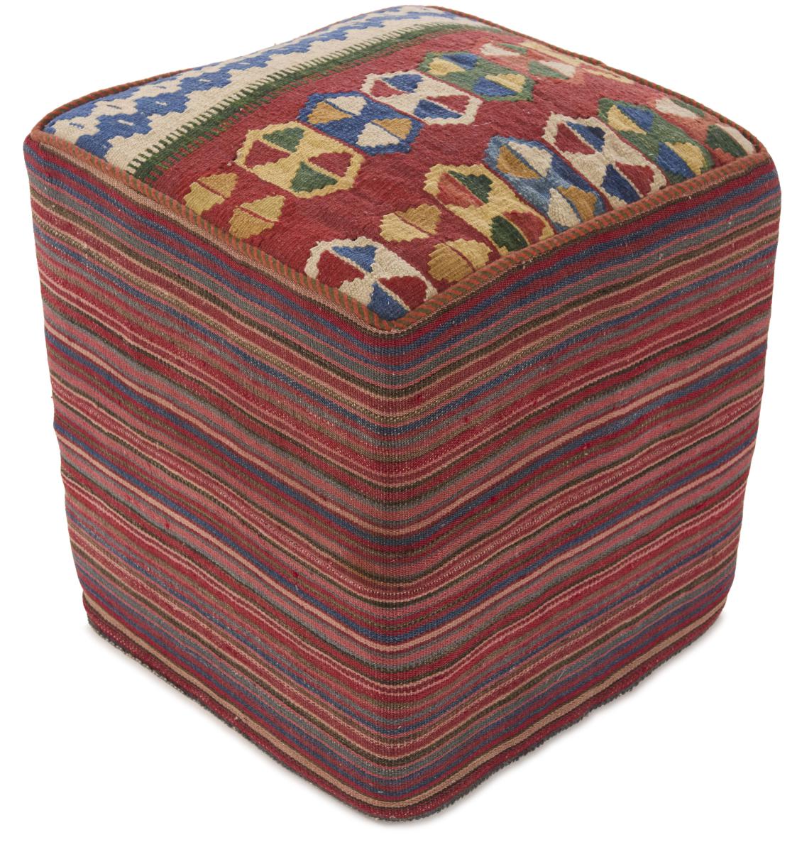 Περσικό χαλί Κιλίμ Hocker 49x51 49x51, Περσικό χαλί Χειροποίητη ύφανση