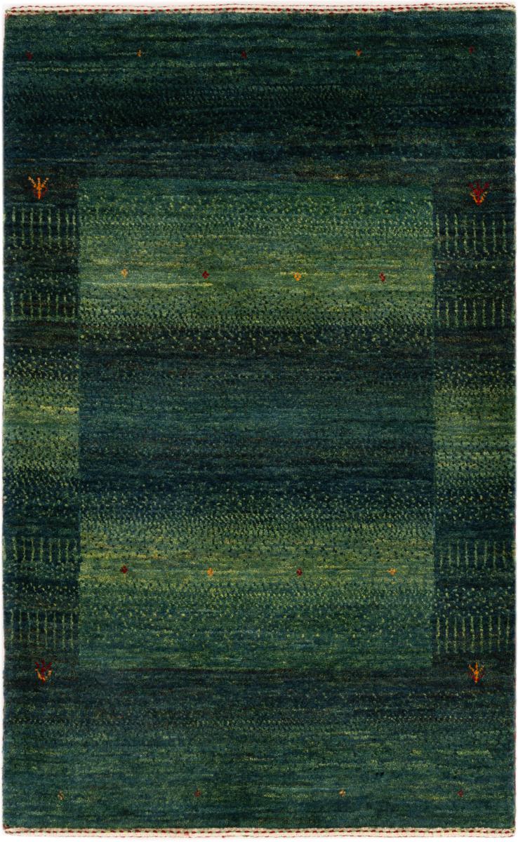 Tapis persan Persan Gabbeh Loribaft Atash 106x64 106x64, Tapis persan Noué à la main