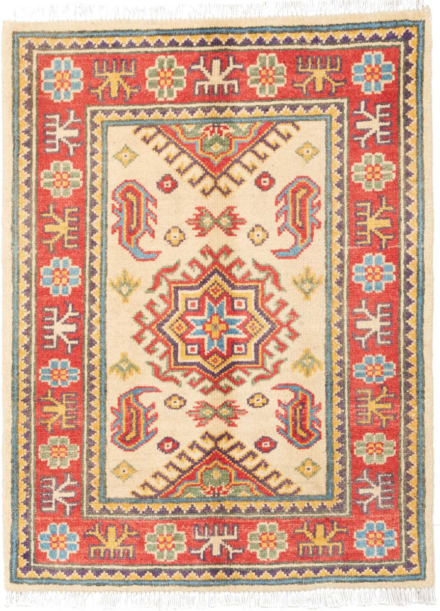 Afghan rug Kazak Limited 84x66 84x66, Persian Rug Knotted by hand