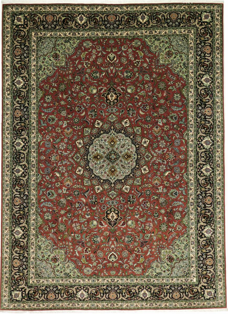 Tapete persa Tabriz 50Raj 345x249 345x249, Tapete persa Atado à mão