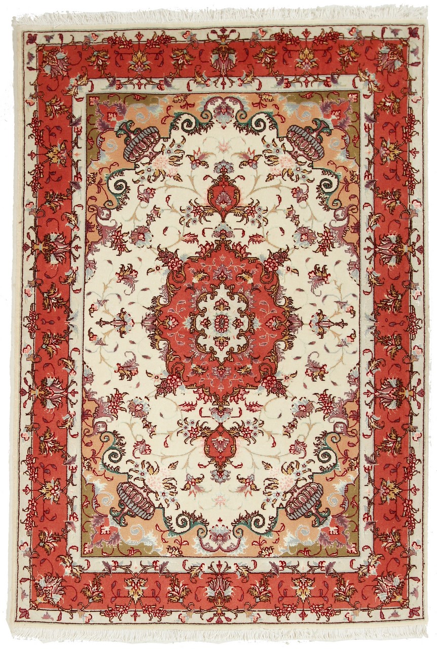 Perzisch tapijt Tabriz 50Raj 148x100 148x100, Perzisch tapijt Handgeknoopte