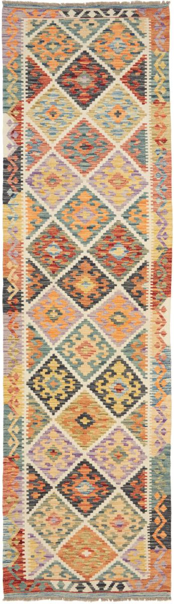 Afgán szőnyeg Kilim Afgán 302x84 302x84, Perzsa szőnyeg szőttesek