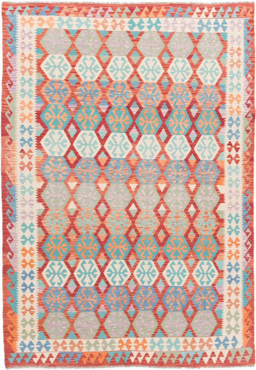 Tapete afegão Kilim Afegão 297x208 297x208, Tapete persa Tecido à mão