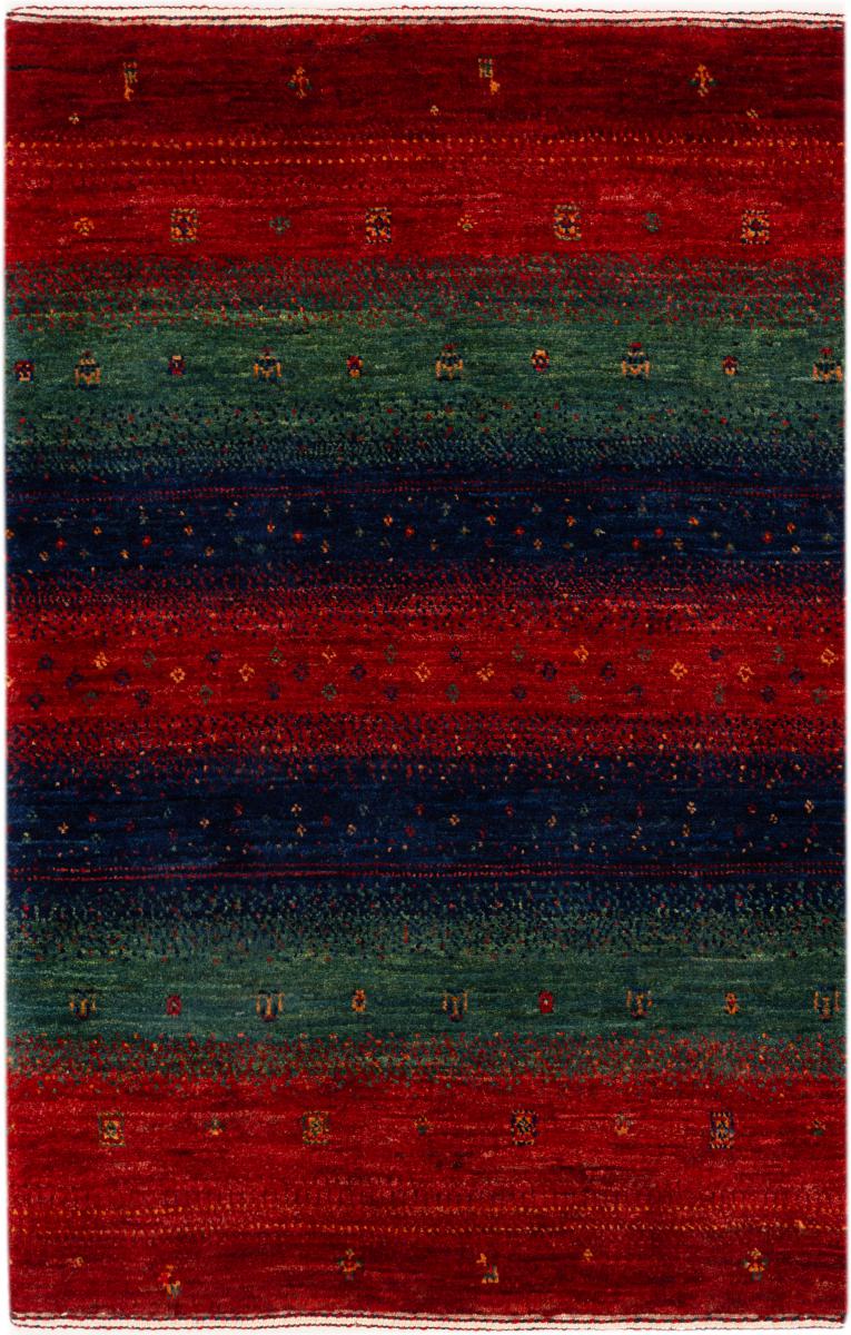 Dywan perski Persja Gabbeh Loribaft Atash 96x64 96x64, Dywan perski Ręcznie tkane