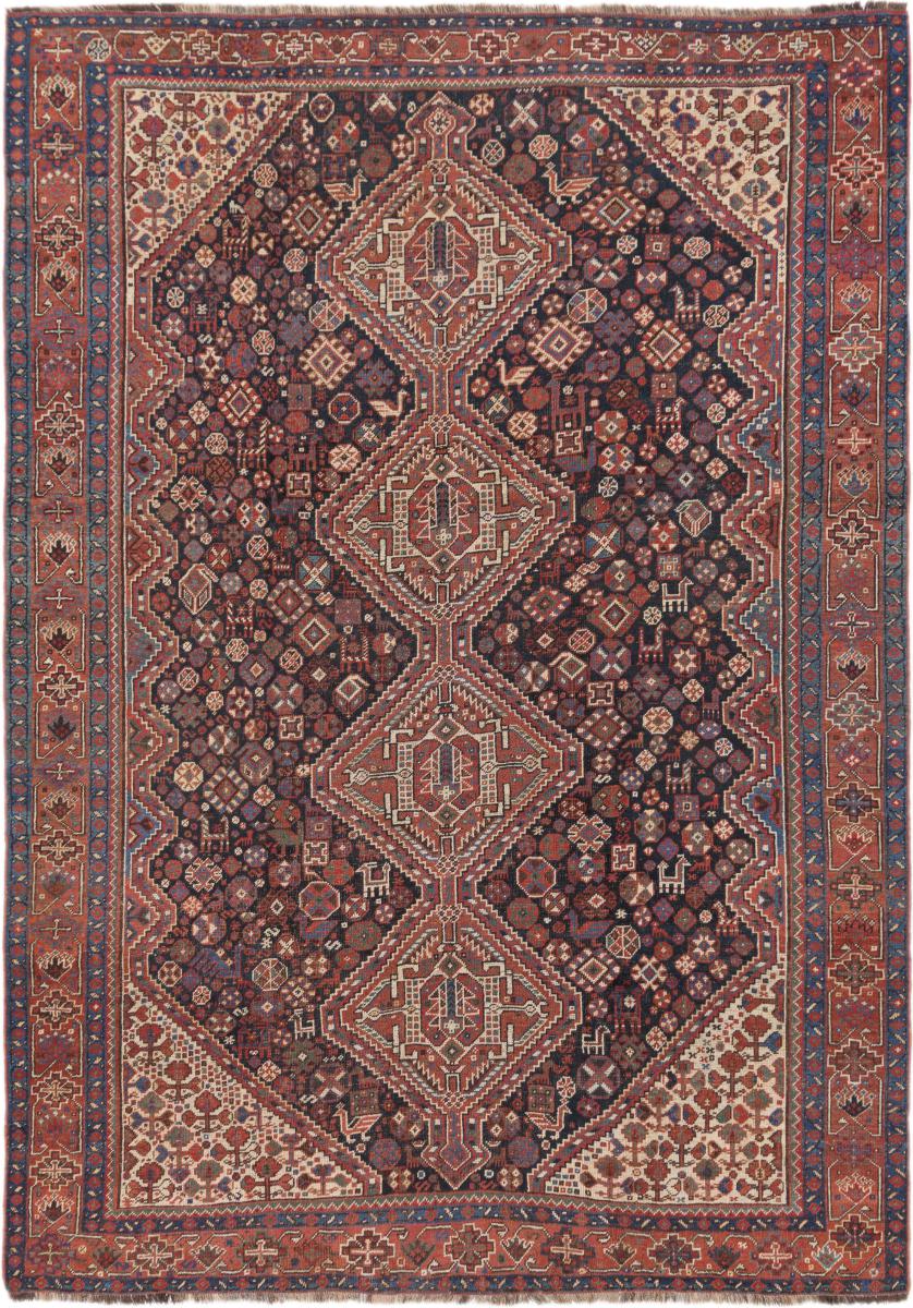 Alfombra persa Ghashghai Vieja 293x208 293x208, Alfombra persa Anudado a mano
