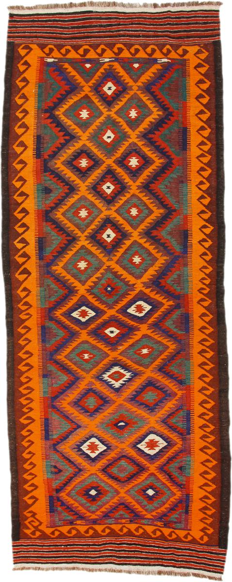 Tapete afegão Kilim Afegão Antigo 384x148 384x148, Tapete persa Tecido à mão