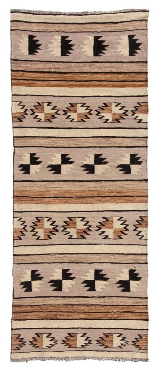 Tapis afghan Kilim Afghan 204x82 204x82, Tapis persan Tissé à la main