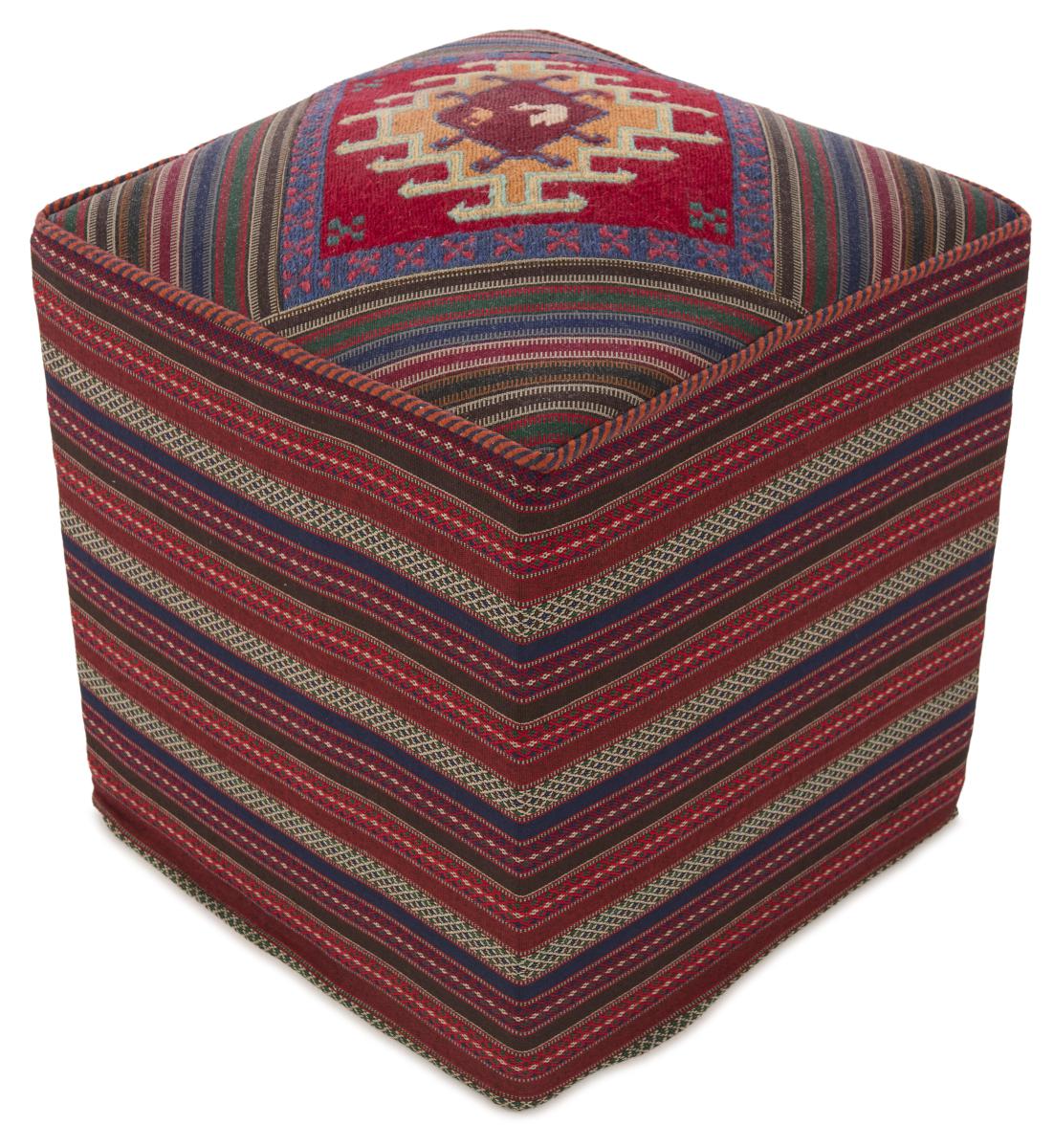 Περσικό χαλί Κιλίμ Hocker 51x49 51x49, Περσικό χαλί Χειροποίητη ύφανση