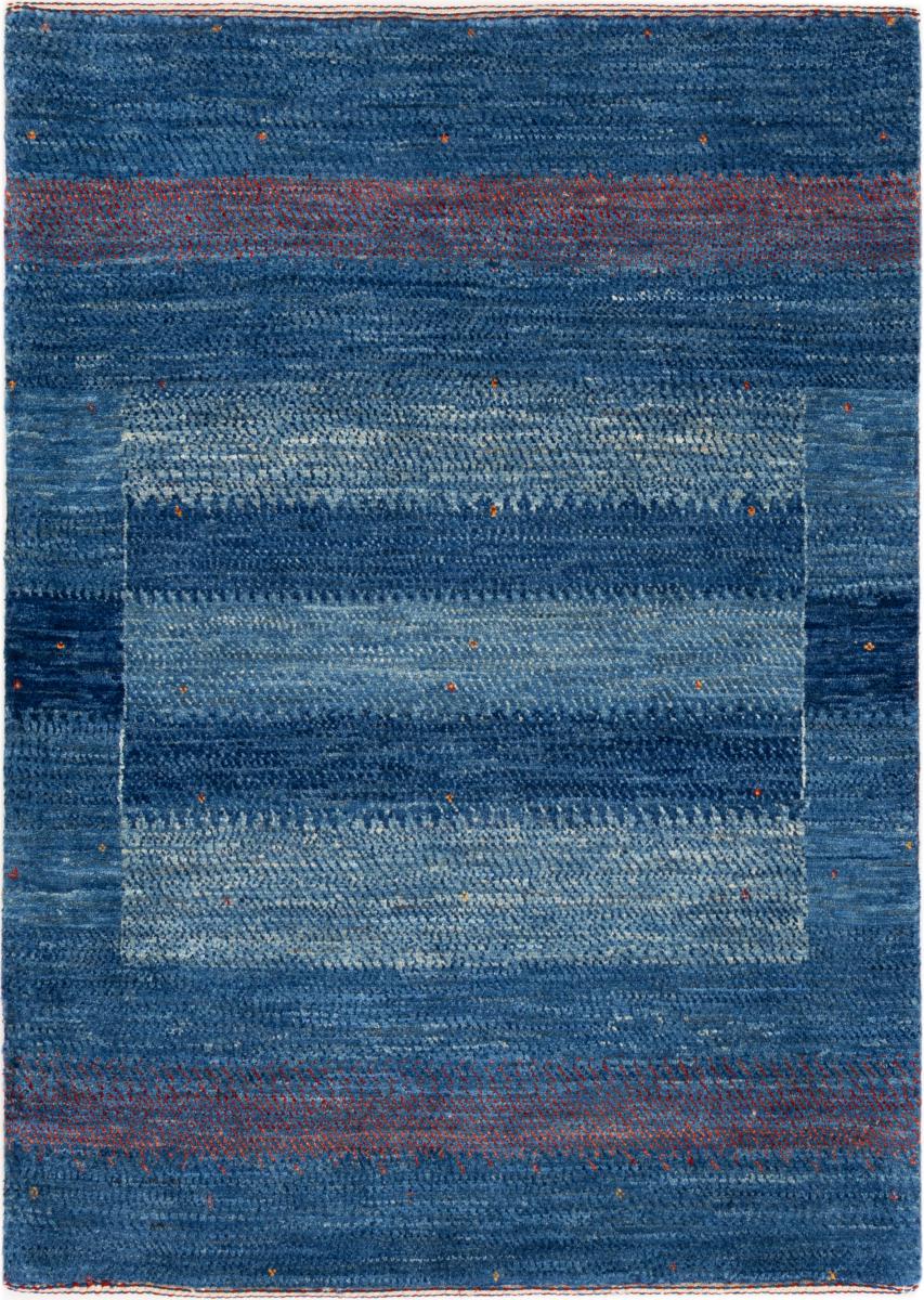 Tapis persan Perser Gabbeh Loribaft Essence 109x81 109x81, Tapis persan Noué à la main