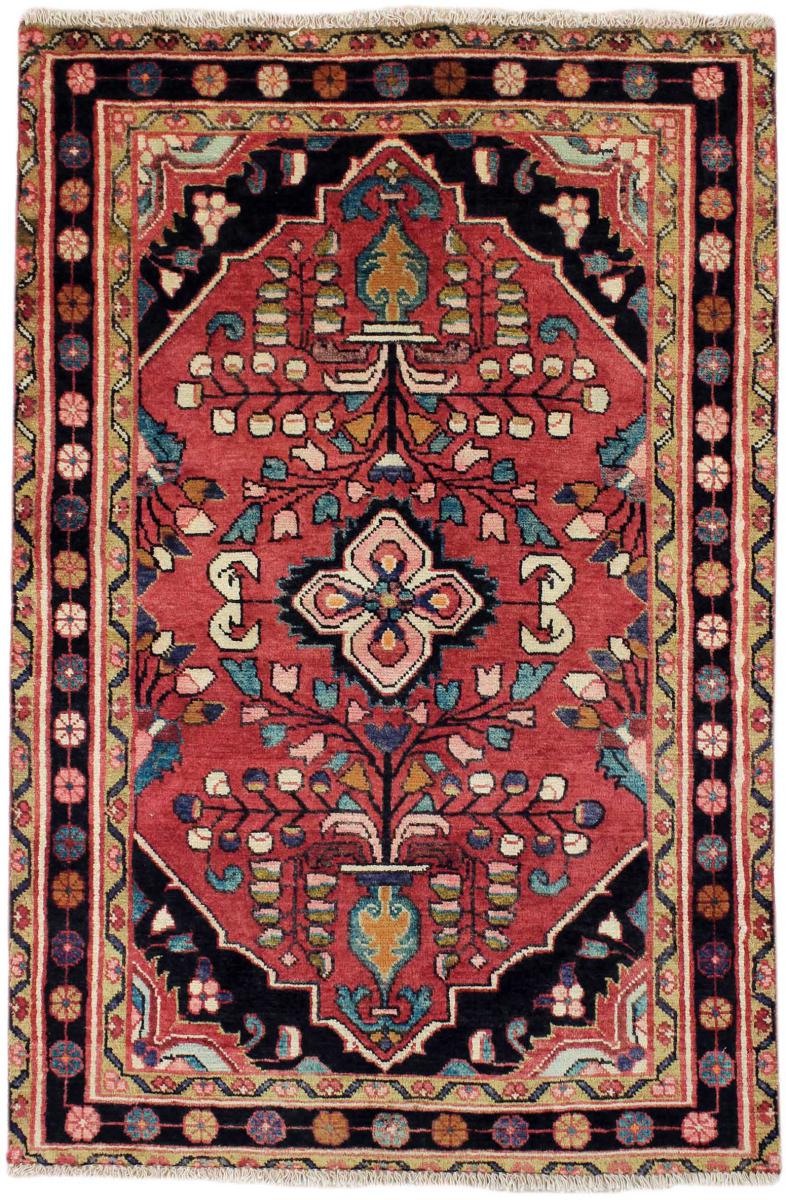 Persisk tæppe Hamadan 152x104 152x104, Persisk tæppe Knyttet i hånden