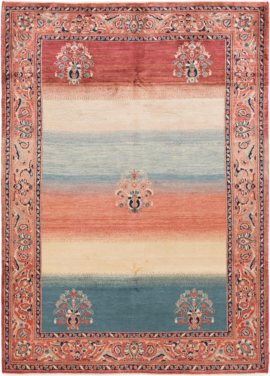 Tapis persan Persan Gabbeh Loribaft Z 230x167 230x167, Tapis persan Noué à la main