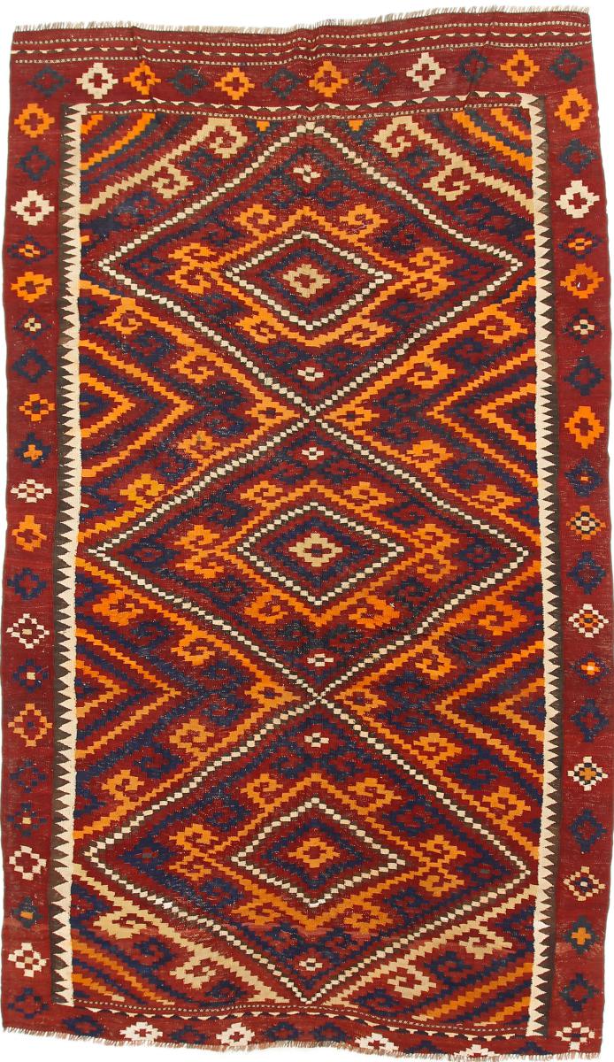 Tapete afegão Kilim Afegão Antigo 307x184 307x184, Tapete persa Tecido à mão