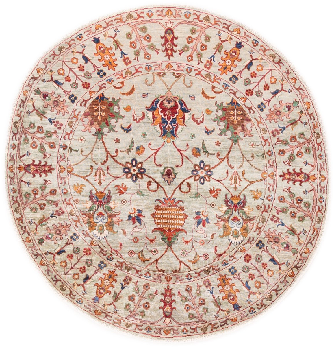 Pakistansk matta Arijana 153x150 153x150, Persisk matta Handknuten