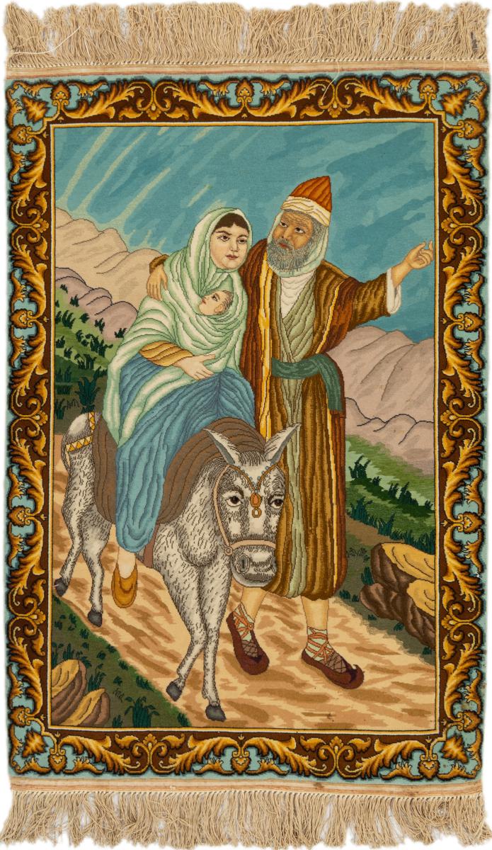 Perzisch tapijt Tabriz 109x73 109x73, Perzisch tapijt Handgeknoopte