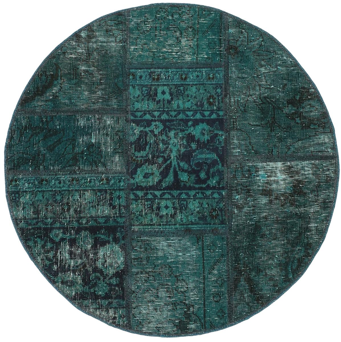 Dywan perski Patchwork 101x99 101x99, Dywan perski Ręcznie tkane