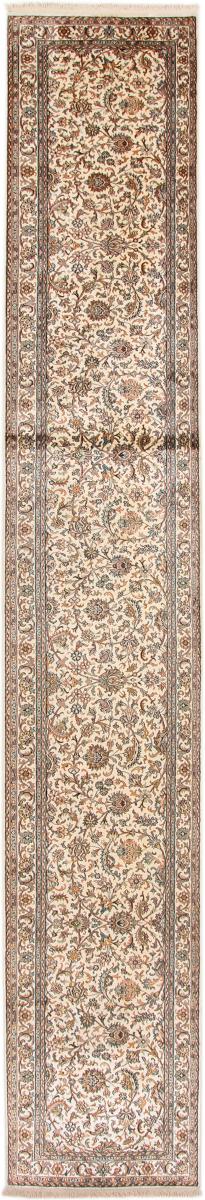 Tappeto indiano Cachemire di Seta 443x72 443x72, Tappeto persiano Annodato a mano