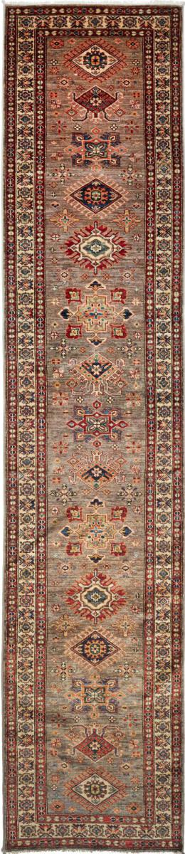 Pakistani rug Kazak 424x90 424x90, Persian Rug Knotted by hand