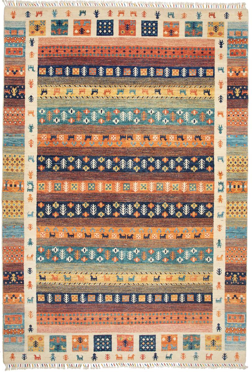 Pakistanilainen matto Arijana Design 290x200 290x200, Persialainen matto Solmittu käsin
