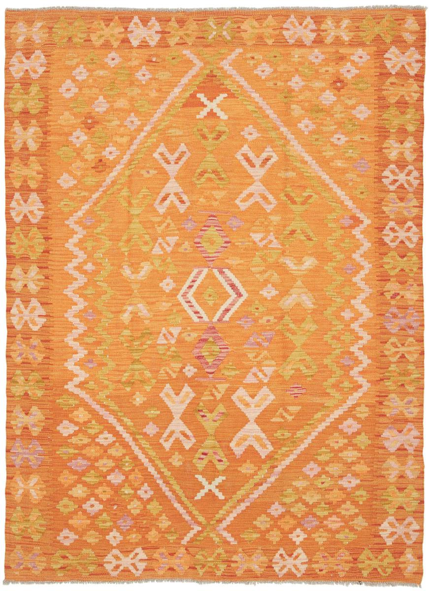 Αφγανικό χαλί Κιλίμ Afghan 176x130 176x130, Περσικό χαλί Οι κόμποι έγιναν με το χέρι