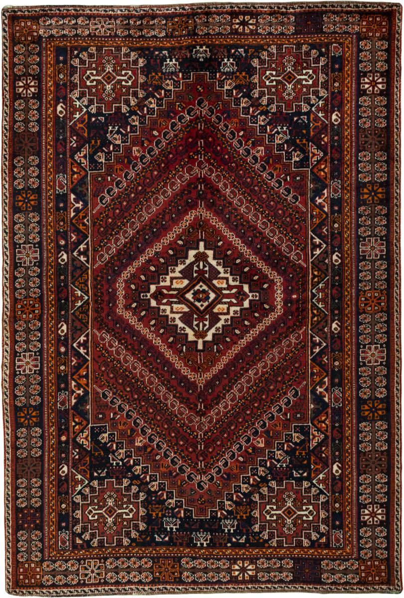 Alfombra persa Shiraz 258x177 258x177, Alfombra persa Anudado a mano