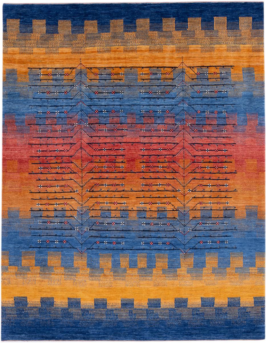 Tapis persan Persan Gabbeh Loribaft Essence 271x209 271x209, Tapis persan Noué à la main