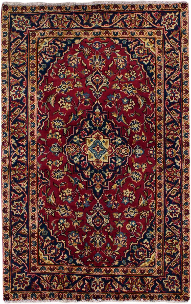 Tapis persan Kashan Ardekan 154x99 154x99, Tapis persan Noué à la main