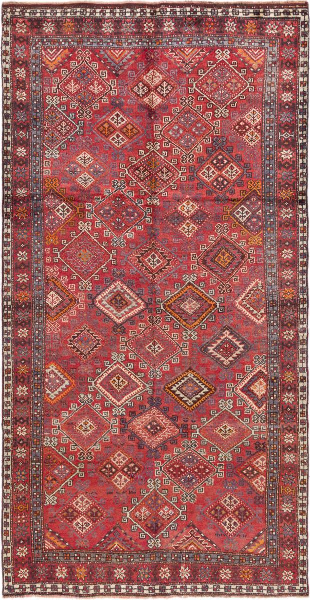 Persisk matta Ghutschan Gammal 279x145 279x145, Persisk matta Knuten för hand