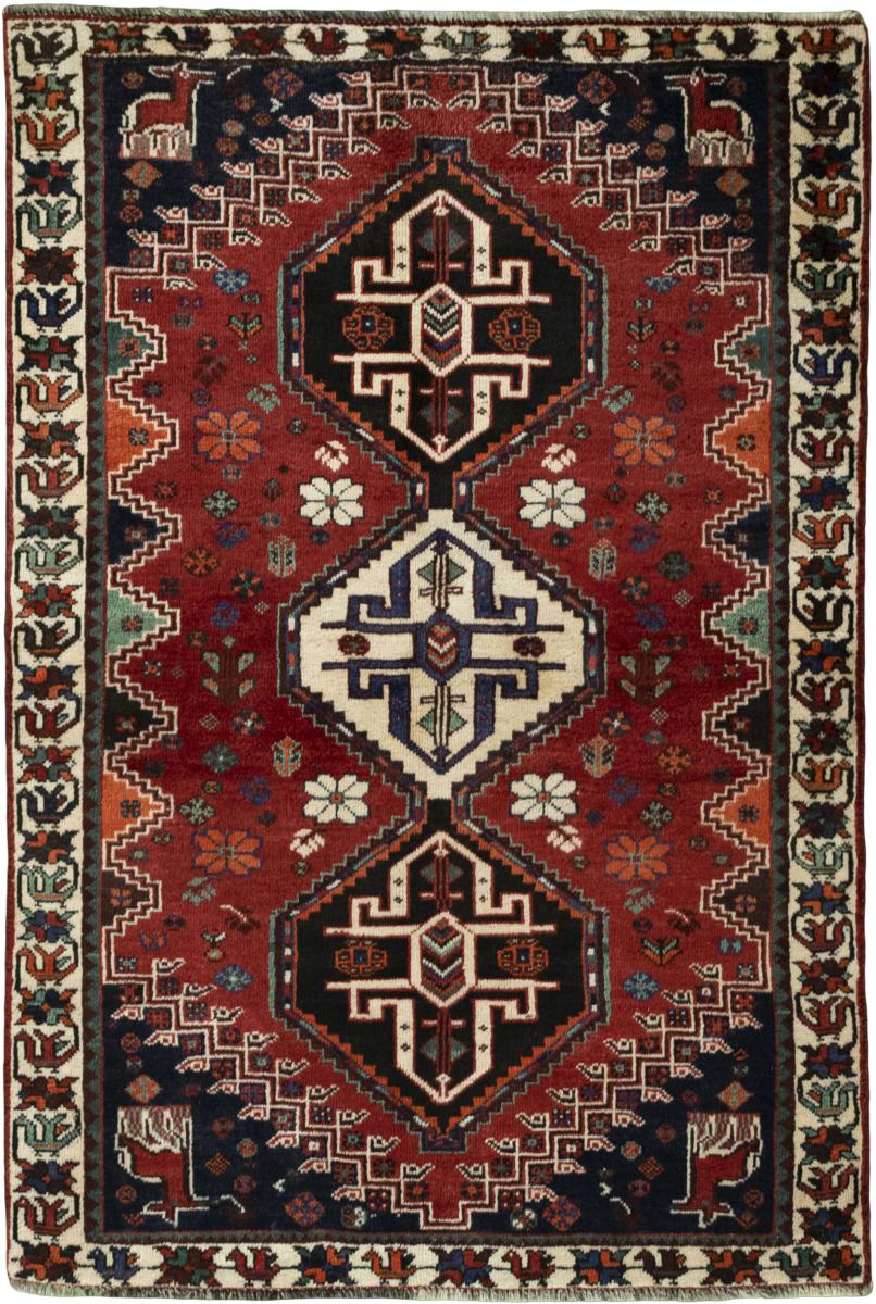 Perzisch tapijt Shiraz 164x112 164x112, Perzisch tapijt Handgeknoopte