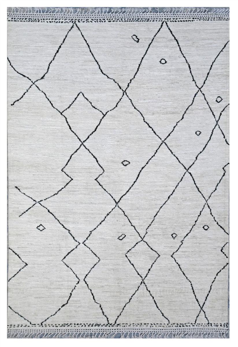 Pakistansk tæppe Berber Contemporary 294x205 294x205, Persisk tæppe Håndknyttet