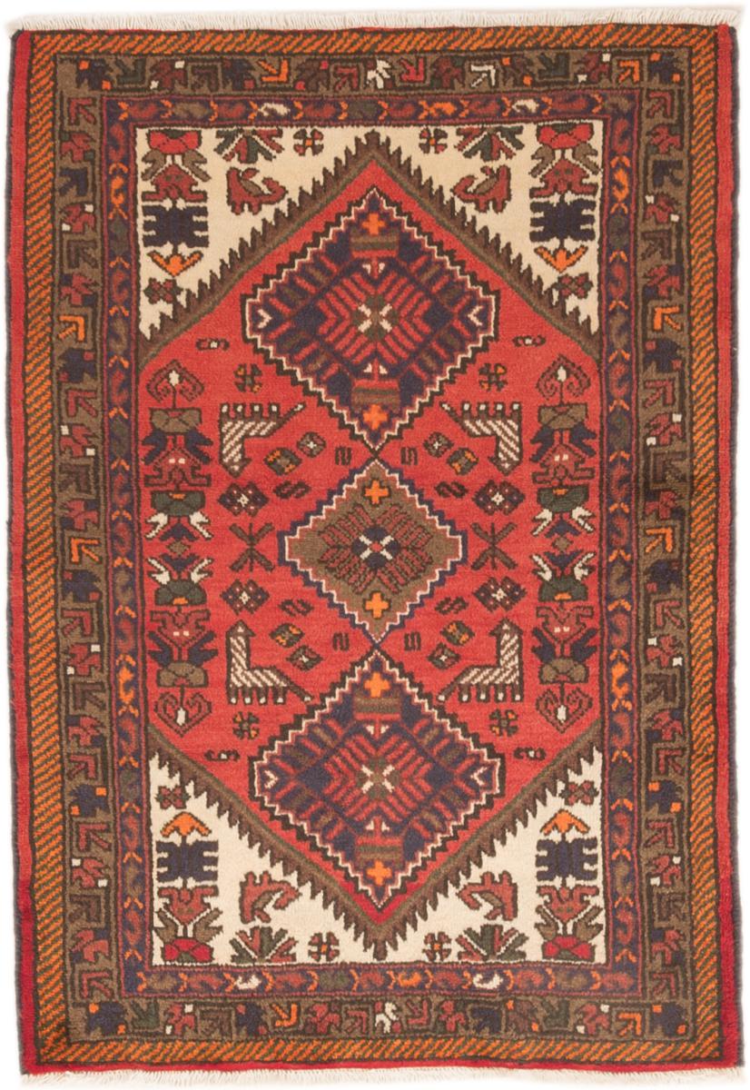 Perserteppich Hamadan 139x100 139x100, Perserteppich Handgeknüpft