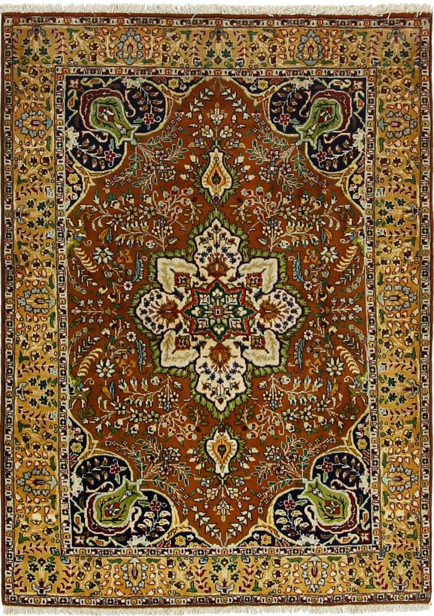 Tapete persa Tabriz 146x104 146x104, Tapete persa Atado à mão