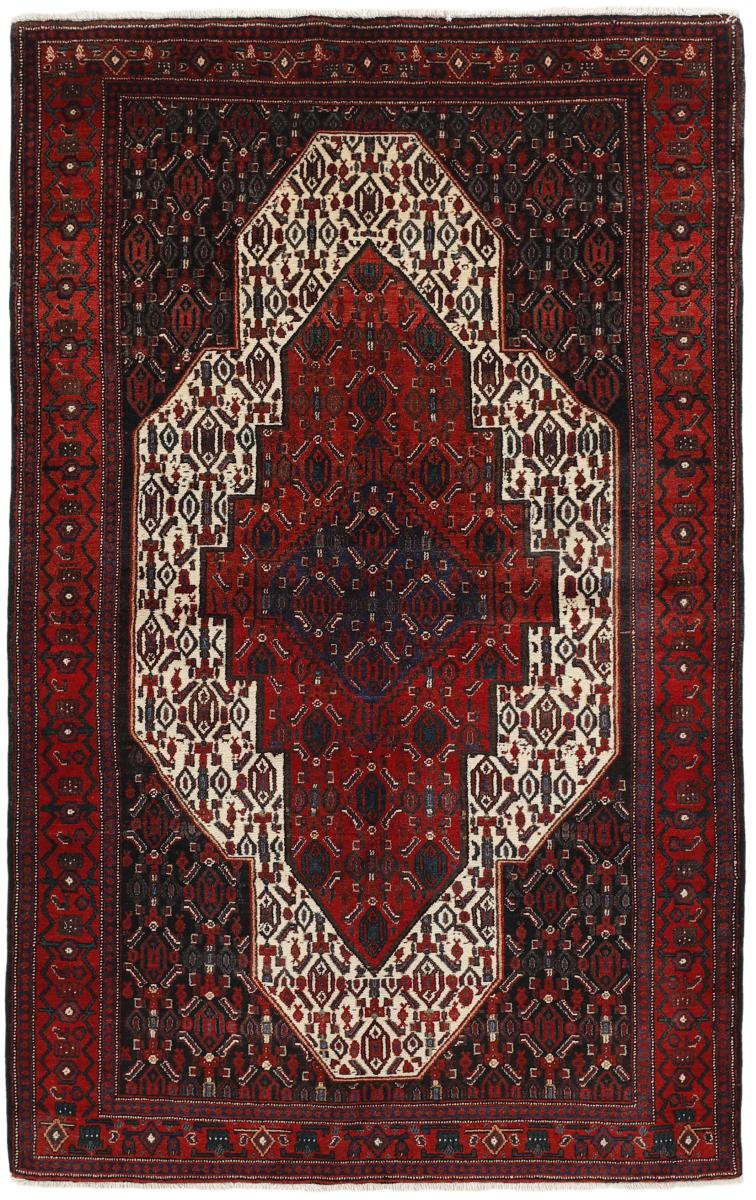 Persisk tæppe Senneh 237x151 237x151, Persisk tæppe Knyttet i hånden