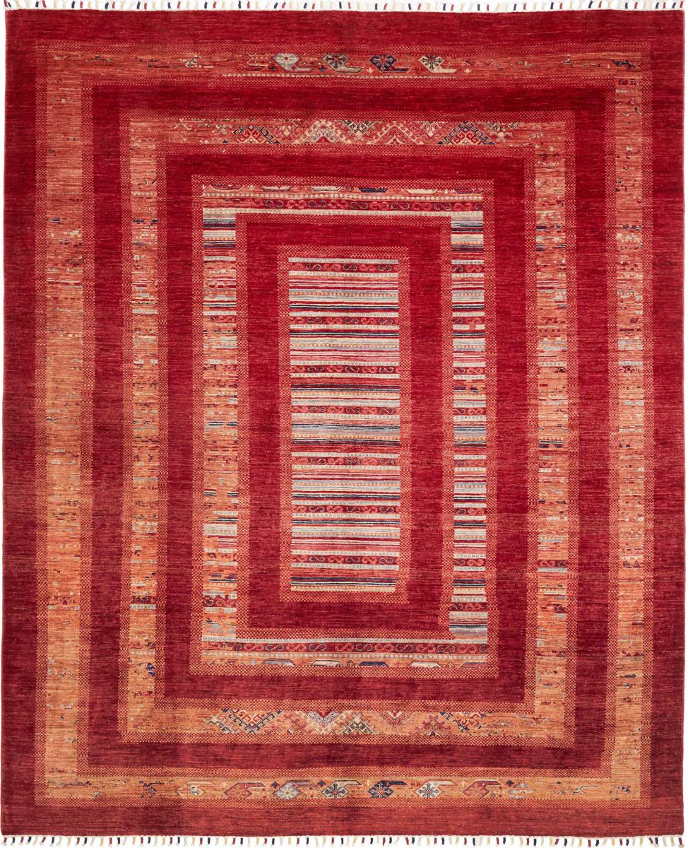 Pakistani rug Design Arijana 9'10"x8'0" 9'10"x8'0", Persian Rug Knotted by hand