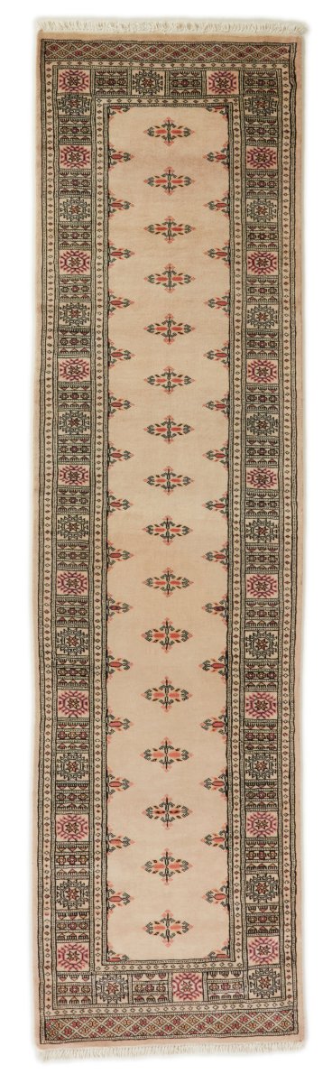 Pakistanischer Teppich Pakistan Buchara 2ply 297x79 297x79, Perserteppich Handgeknüpft