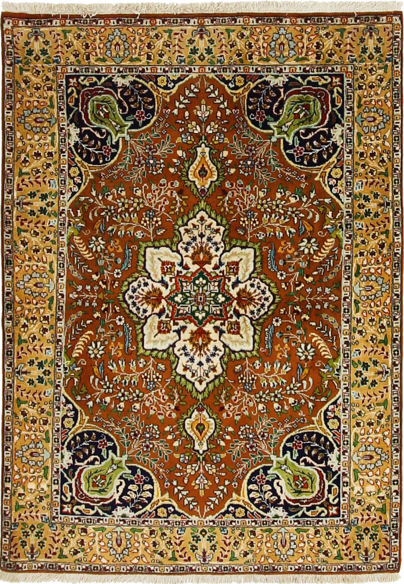 Tapete persa Tabriz 147x103 147x103, Tapete persa Atado à mão