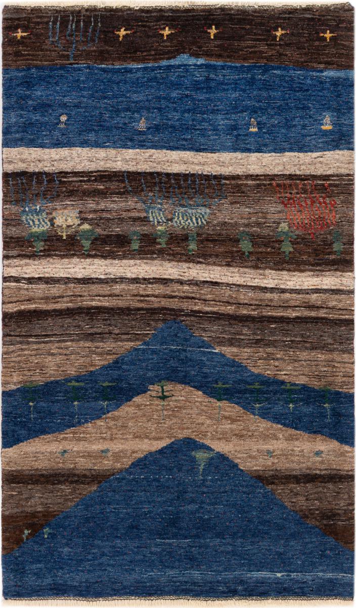 Tapis persan Persan Gabbeh Pure 194x115 194x115, Tapis persan Noué à la main