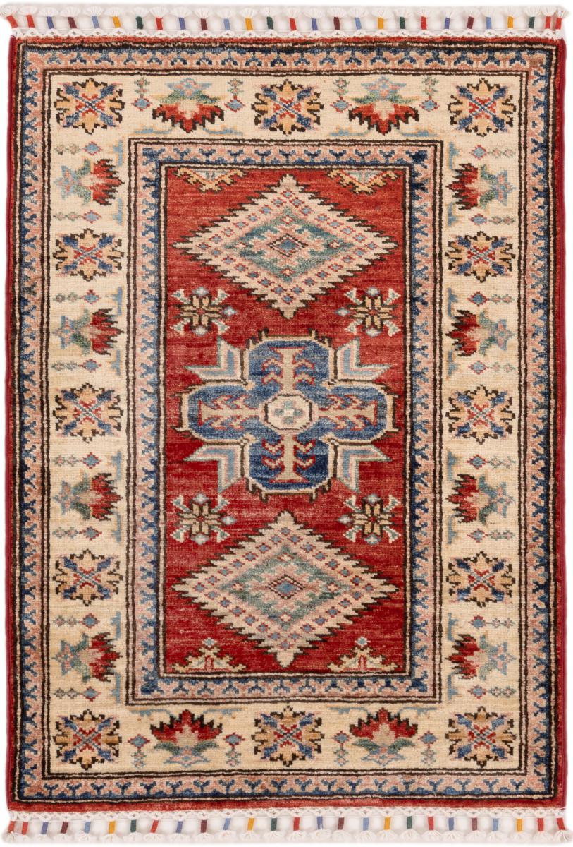 Afghan rug Super Kazak 87x59 87x59, Persian Rug Knotted by hand