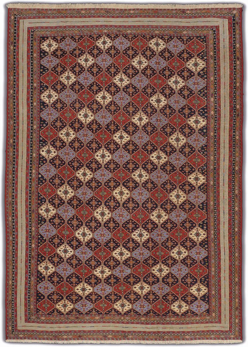 Persialainen matto Kelim Fars Sirjan 279x197 279x197, Persialainen matto kudottu